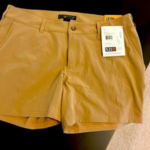 New shorts 5-11.  Inseam is 6”.  Fits is true to size.